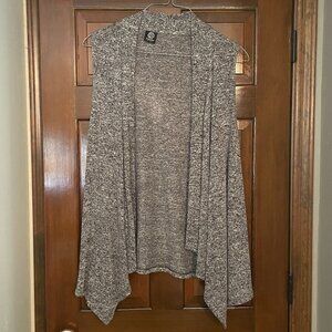 Size 1X Bobeau heathered sweater vest